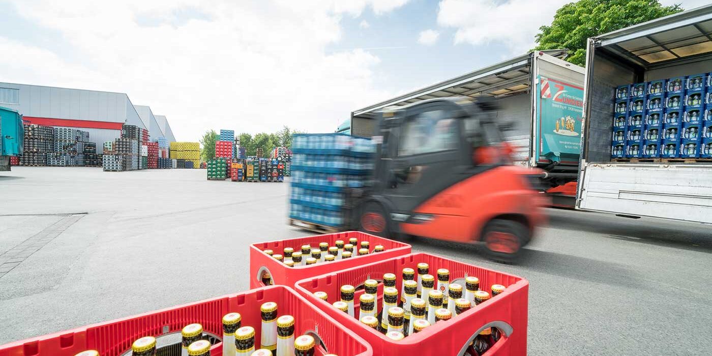 Logistik-Branche Getränkelogistik