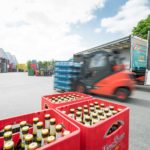 als Beifahrer zur Belieferung unserer Gastronomiekunden.